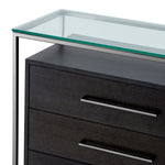 Eichholtz Dresser Durand handles allow the six storage drawers to glide smoothly. Dresser Durand Crafted by Eichholtz this