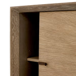 Eichholtz Dresser Lazarro Scandinavian design furniture from the 1970s, the washed oak veneer Lazarro Cabinet go well with