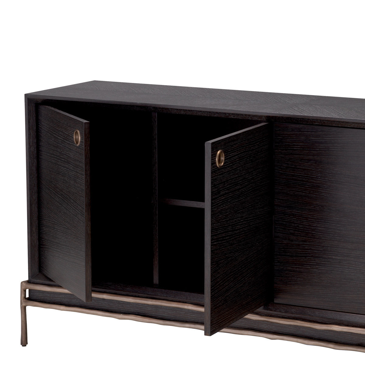Eichholtz Dresser Premier by a sleek frame with four organically shaped legs, this gorgeous piece of furniture has