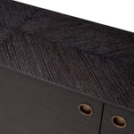 Eichholtz Dresser Premier hide two compartments with a total of eight shelves. Dresser Premier Crafted by Eichholtz this