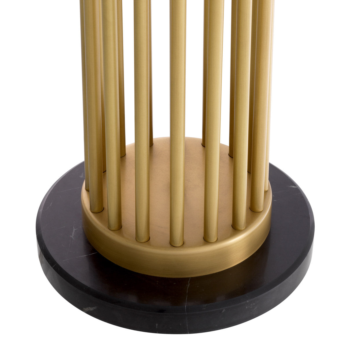 Eichholtz Floor Lamp Condo captivates with its shape and natural tone reflected in nature. Floor Lamp Condo Crafted by