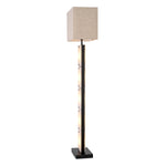 Eichholtz Floor Lamp Ortiz warmly diffusing through the base for an inviting glow. Perfect for enhancing the ambience of