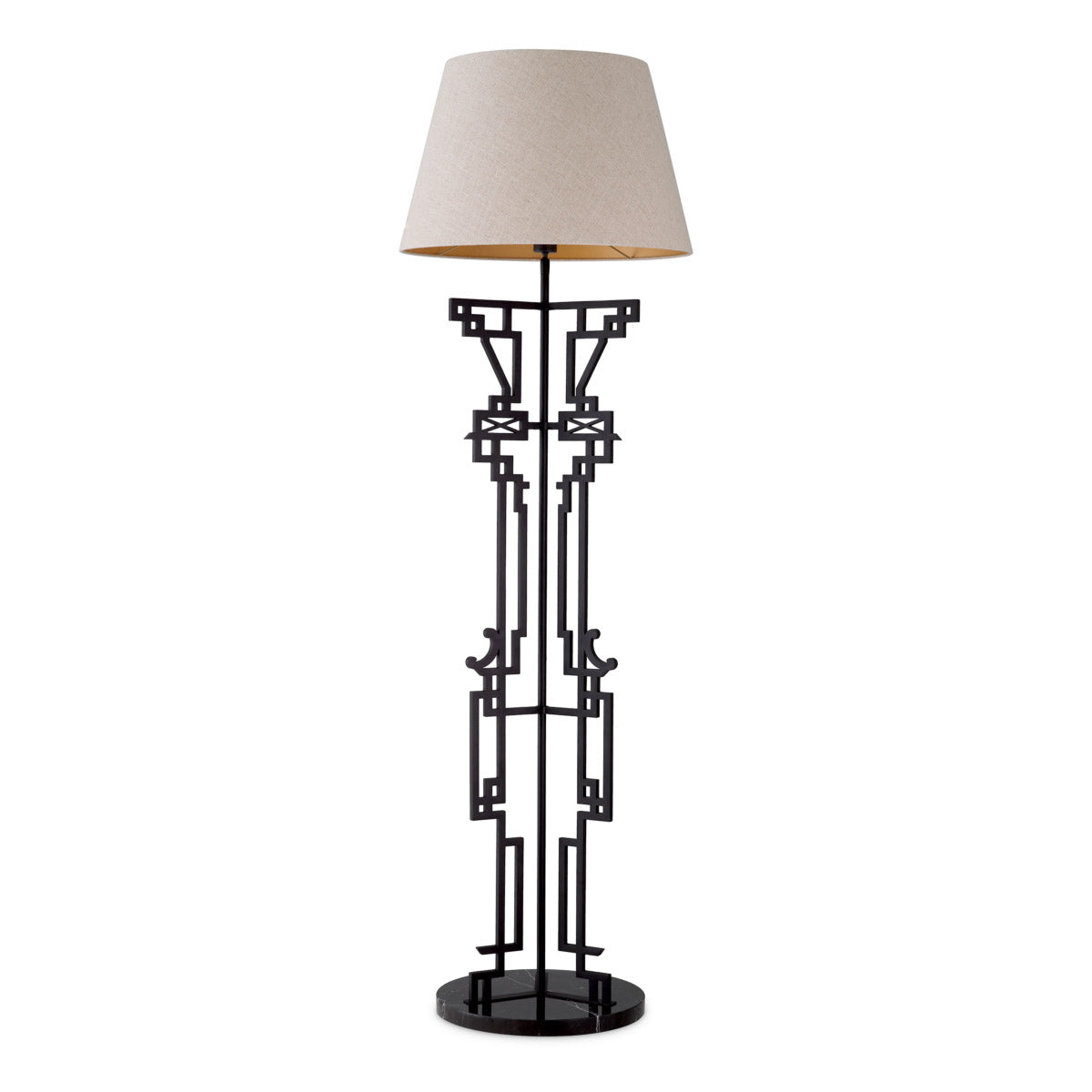 Eichholtz Floor Lamp Thomas from the Netherlands, this lamp exudes historical elegance and sophistication. Illuminate your space with this