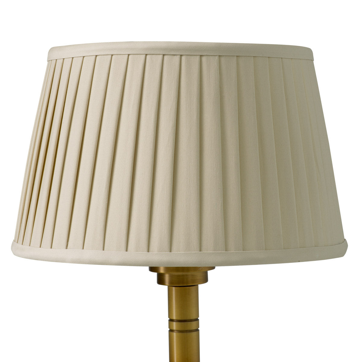 Eichholtz Floor Lamp Tryon touch of refinement to your decor. With its brushed-brass finishing, an adjustable height feature, and