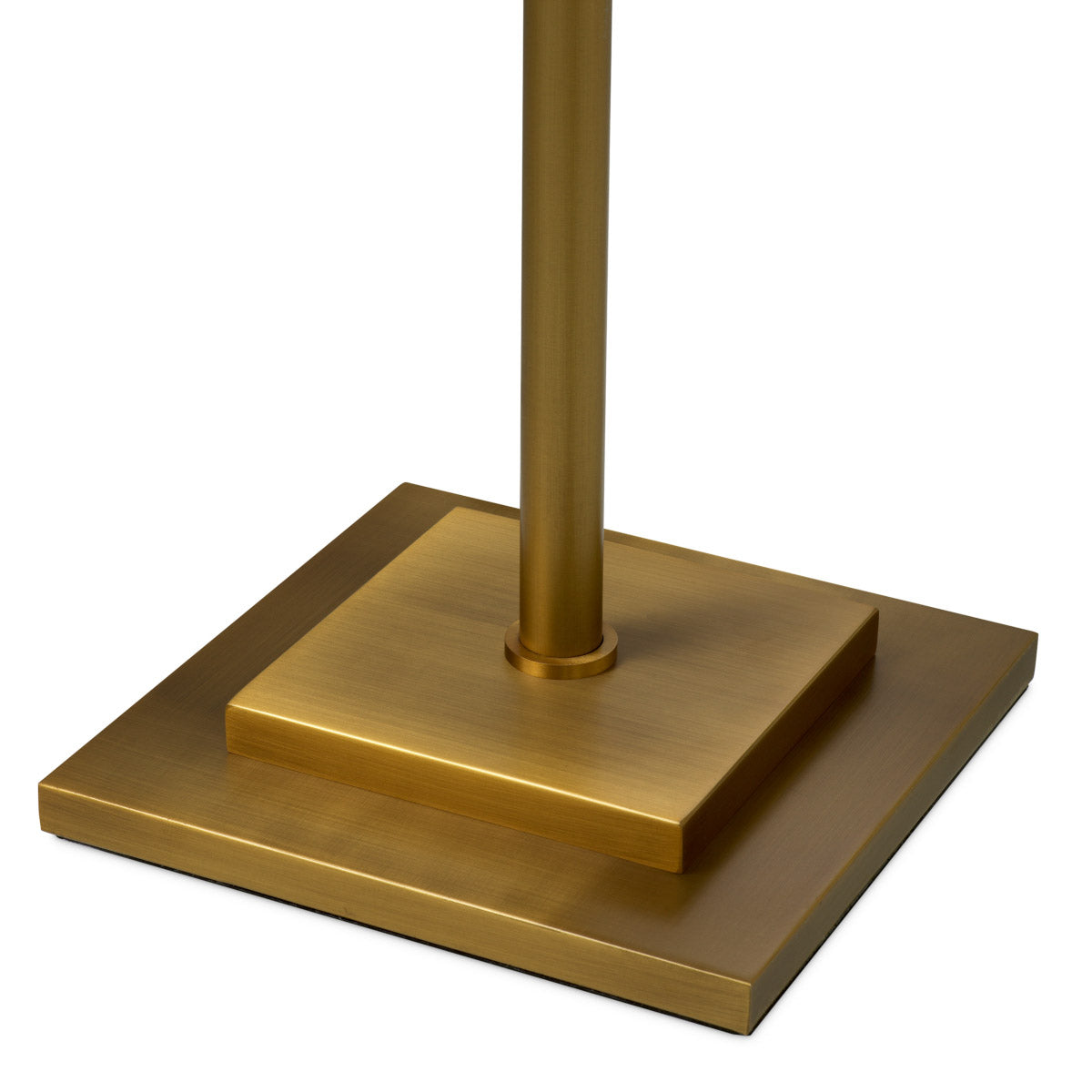 Eichholtz Floor Lamp Tryon an beige pleated shade, the lamp is both an elegant and practical addition to any