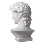 Eichholtz Head David piece or as part of a curated collection, the David Head in white marble is