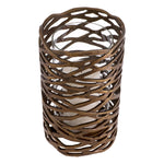 Eichholtz Hurricane Lanai L with a diameter of¸ 15 cm or 5.9 inches, this hurricane exudes a sense