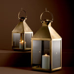 Eichholtz Hurricane Spur S candle inside, this lovely lantern will spread a soft and warm glow in your lounge