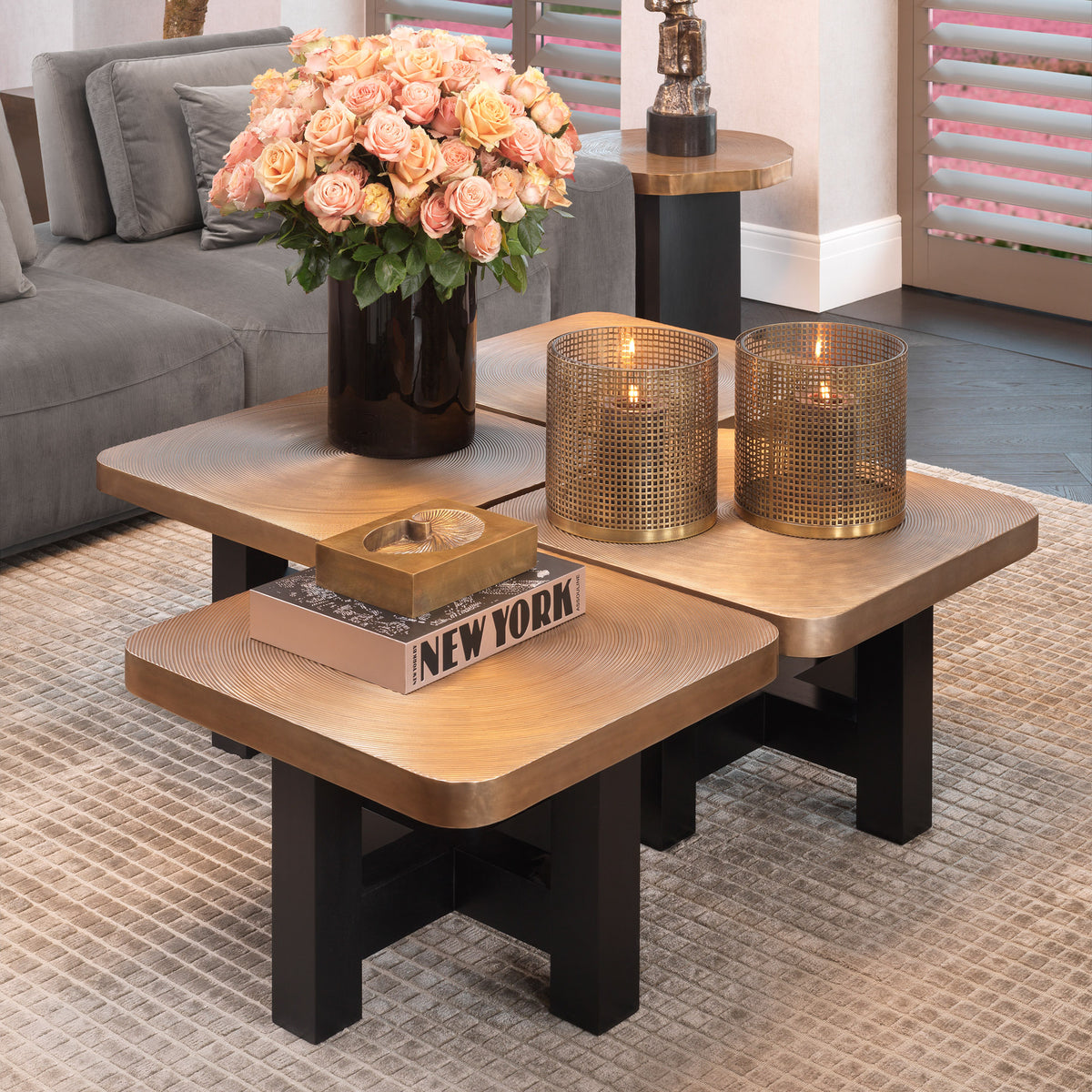 Eichholtz Hurricane Sterling by Eichholtz this hurricane pairs refined design with elevated materials for a statement in any