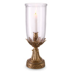 Eichholtz Hurricane Vitruvian The "Hurricane Vitruvian" brilliantly blends form and function in vintage brass finish with clear glass.