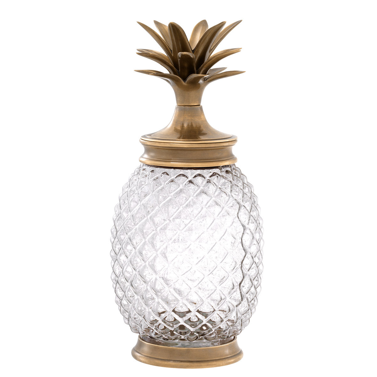 Eichholtz Jar Hayworth Add a tropical touch to your interior with the sophisticated Hayworth Jar. This elegant pineapple
