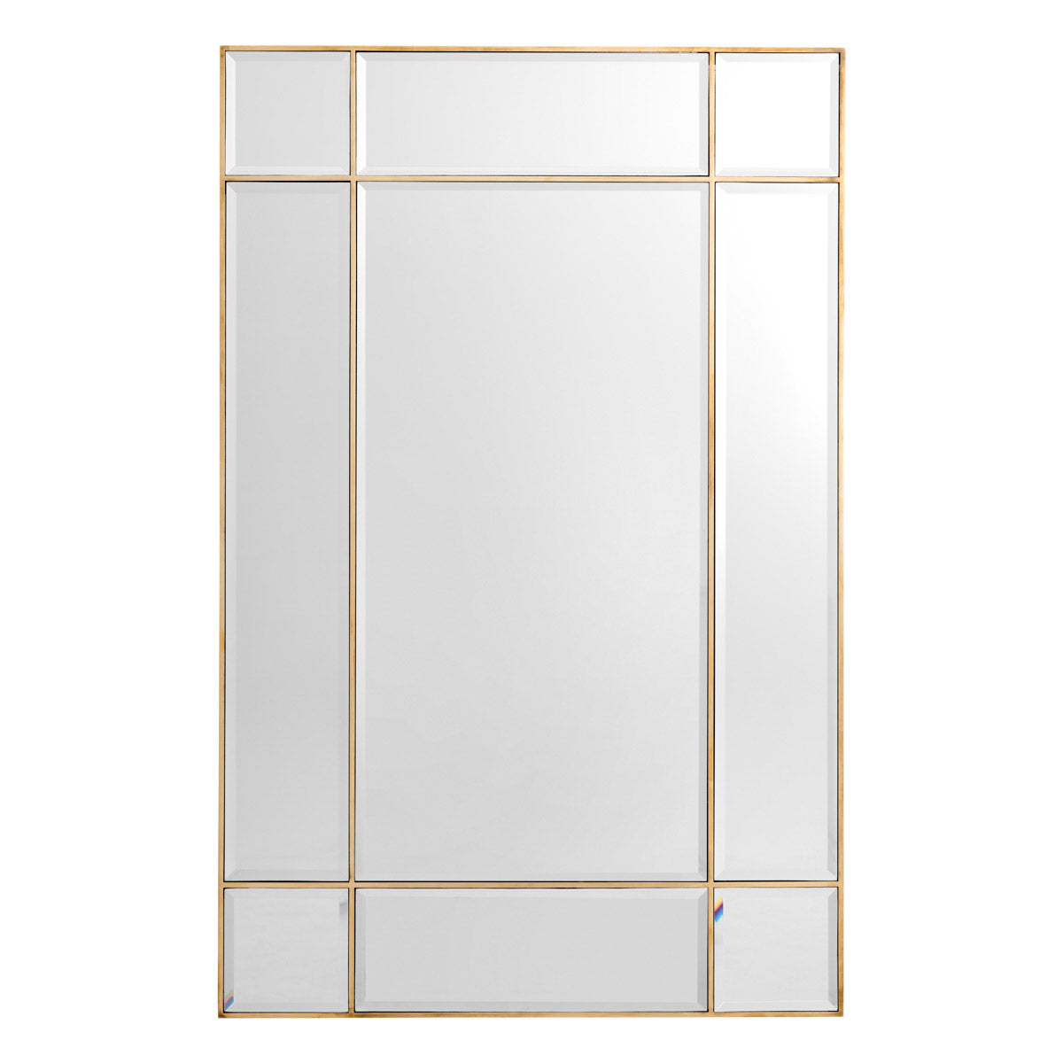 Eichholtz Mirror Beaumont Channel opulent style into your décor with the window-shaped Beaumont Mirror with bevelled mirror glass
