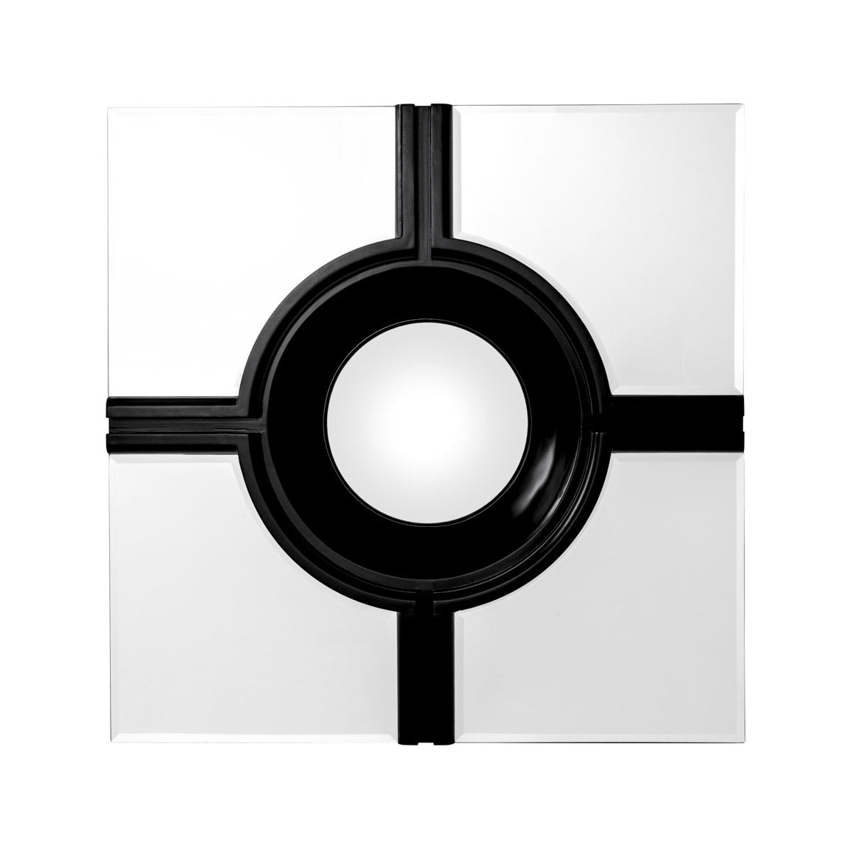 Eichholtz Mirror Jagger Inspired by luxury Art Deco mirrors, the square Jagger mirror is the perfect accent for