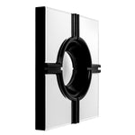 Eichholtz Mirror Jagger classic and contemporary interior spaces alike. Its black frame has a clean line edge, allowing