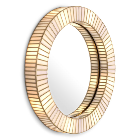 Eichholtz Mirror Monari Infuse sophistication and artisan flair into your space with the Eichholtz Monari Wall Mirror. Its