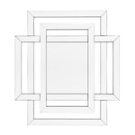 Eichholtz Mirror Mortimer The distinctive Mortimer Mirror features an interlocking mirrored frame of clear mirror glass. This unique