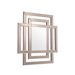 Eichholtz Mirror Mortimer The distinctive Mortimer Mirror features an interlocking mirrored frame of bronze mirror glass. This unique