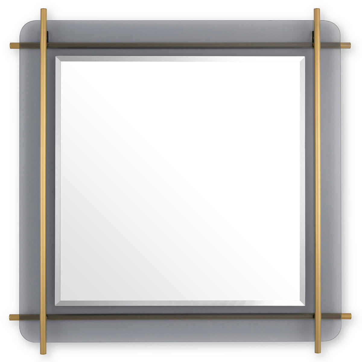 Eichholtz Mirror Quinn Revamp your living space with the luxurious Quinn Mirror. This attractive wall mirror combines a