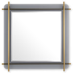 Eichholtz Mirror Quinn Revamp your living space with the luxurious Quinn Mirror. This attractive wall mirror combines a