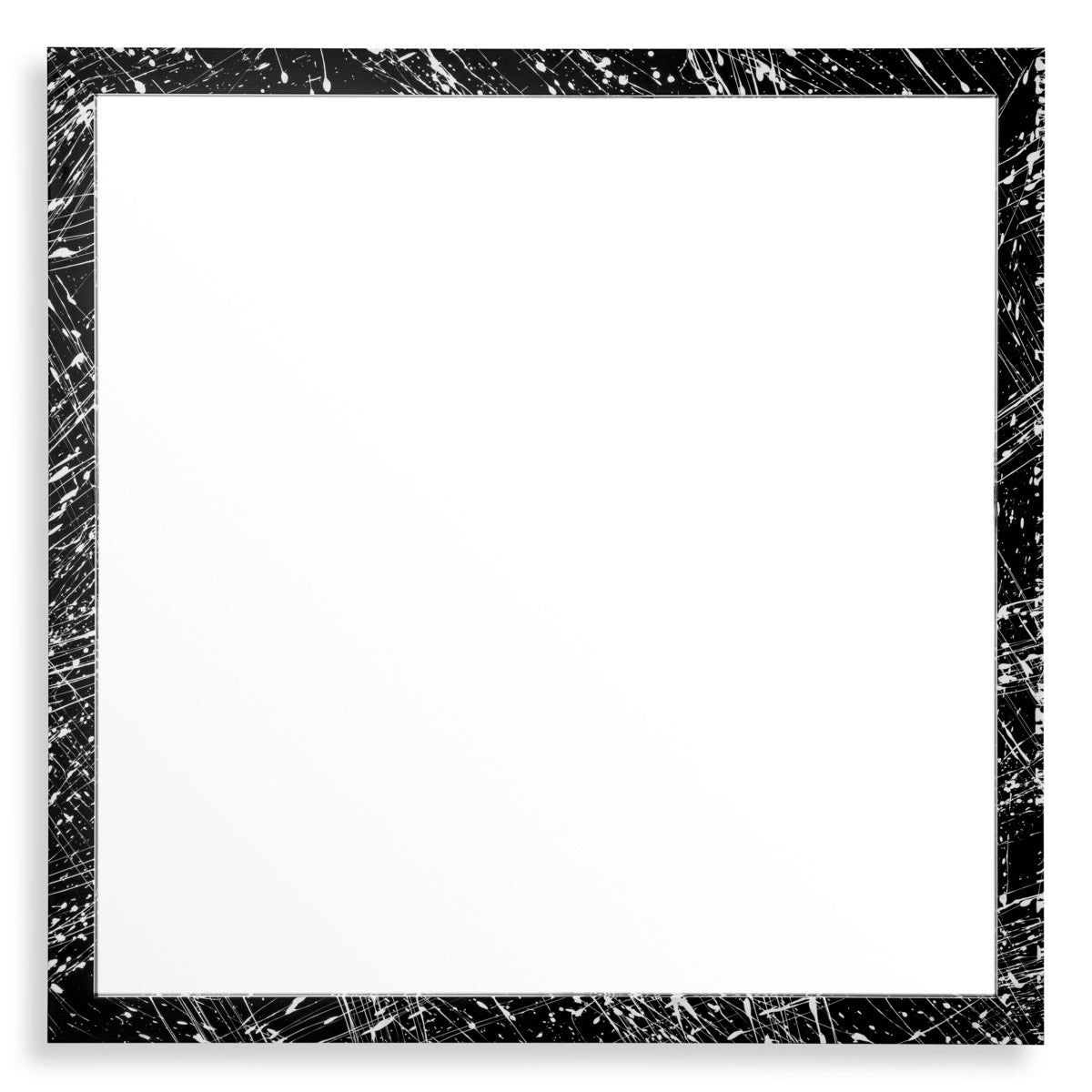 Eichholtz Mirror Reflection of Eccentricity The Mirror Reflection of Eccentricity in a sleek black finish showcases an artistic design that