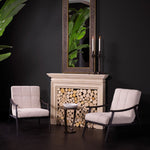 Eichholtz Mirror Risto rectangular its bronze finish, antique brass finish frame and wonderful raised texture, the mirror can be