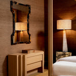 Eichholtz Mirror Scalamanca Its irregular shape and textured surface make each mirror uniquely captivating. The natural horn finish