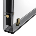 Eichholtz Mirror Verona L accents that gleam in the soft light as they extend from the frame to uphold