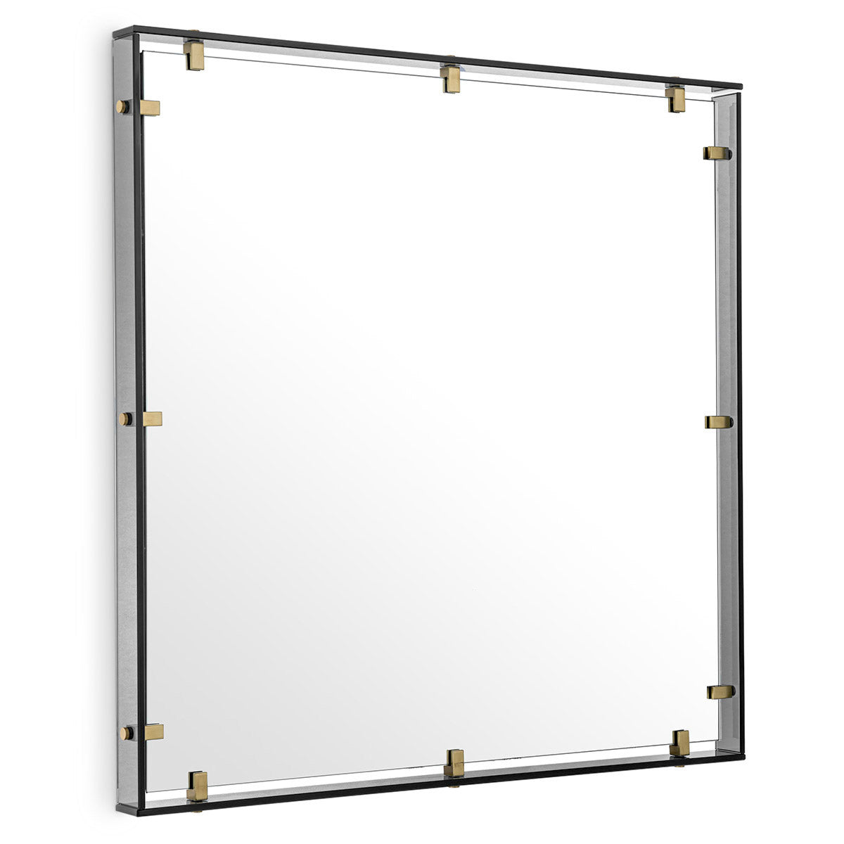 Eichholtz Mirror Verona M Sleek and sophisticated, the medium size Verona Mirror exemplifies contemporary style with a silhouette made
