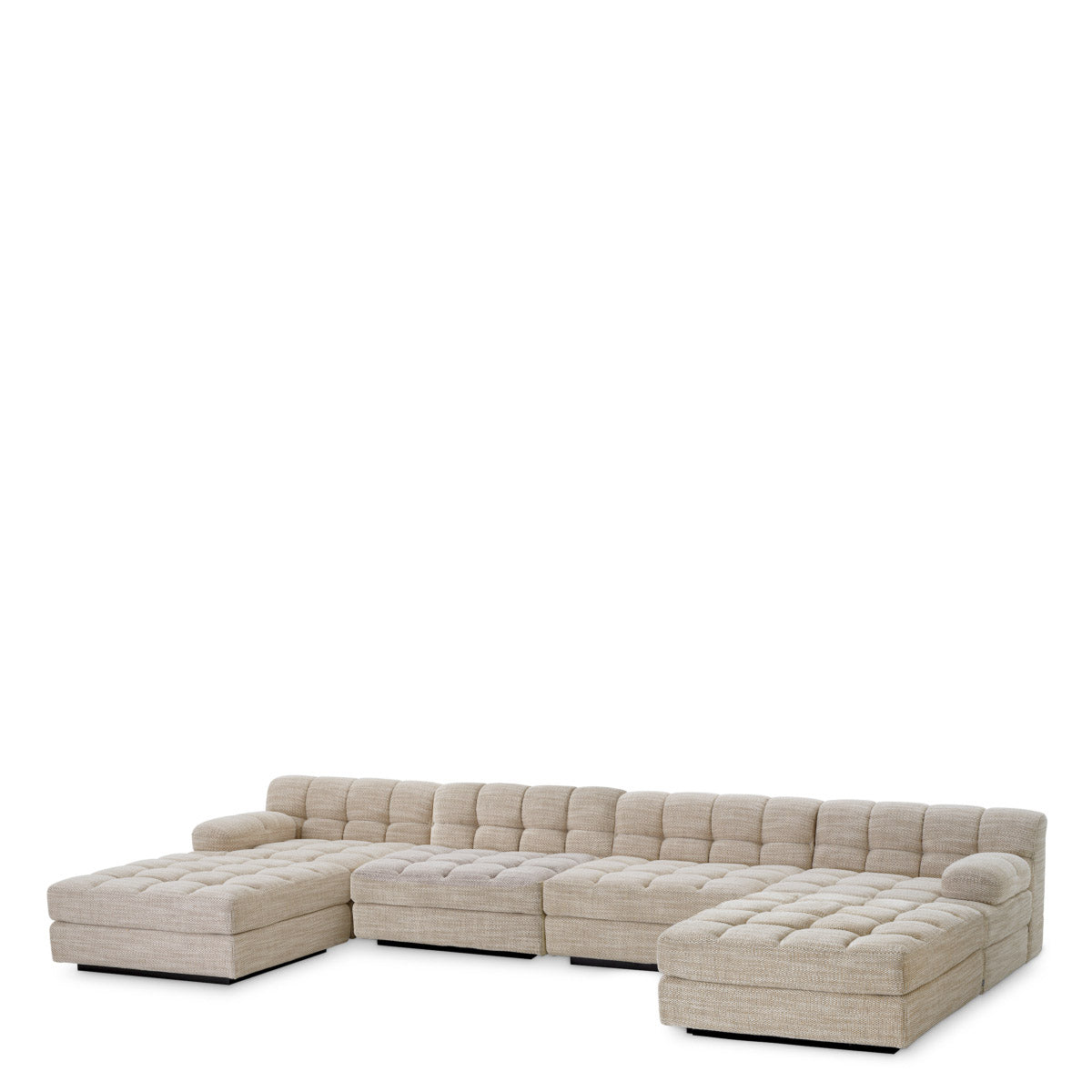 Eichholtz Modular Sofa Dean right this sofa pairs refined design with elevated materials for a statement in any luxury interior.
