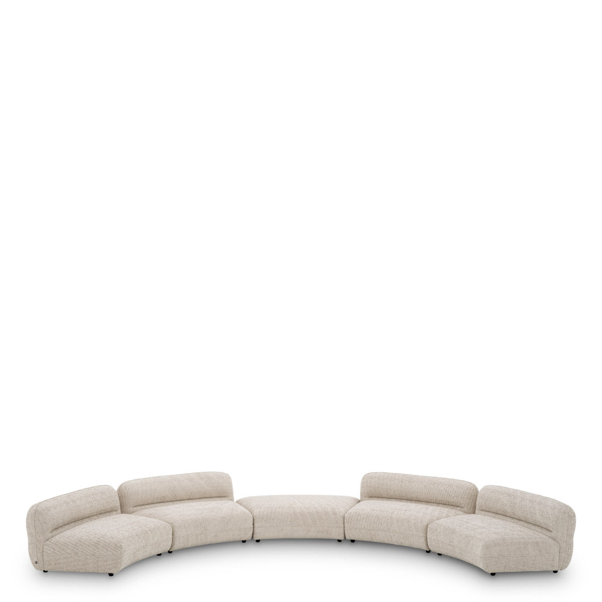 Eichholtz Modular Sofa Grand Avenue - Ottoman part. Elevate your decor with the Grand Avenue Ottoman, perfectly combining style and flexi...