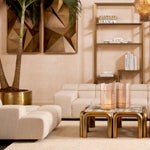 Eichholtz Modular Sofa Hunter - Left living space with its versatile, modular design, effortlessly adapting to your lifestyle while exudi...