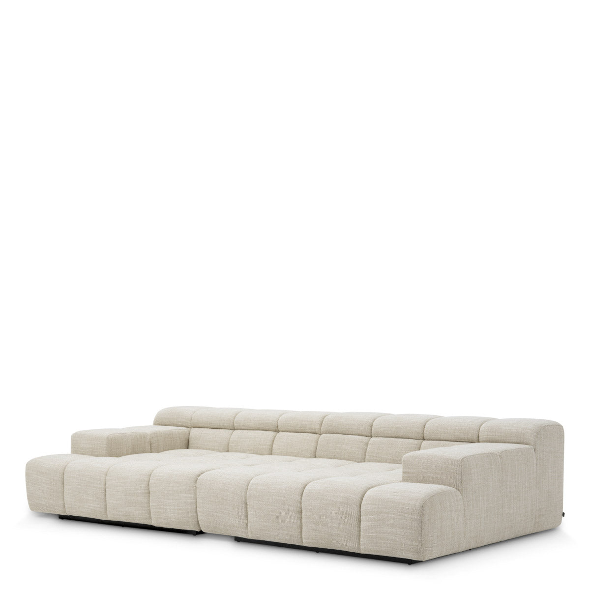 Eichholtz Modular Sofa Hunter - Lounge right Indulge in the luxurious allure of the Hunter Modular Sofa Lounge in Albury beige, where