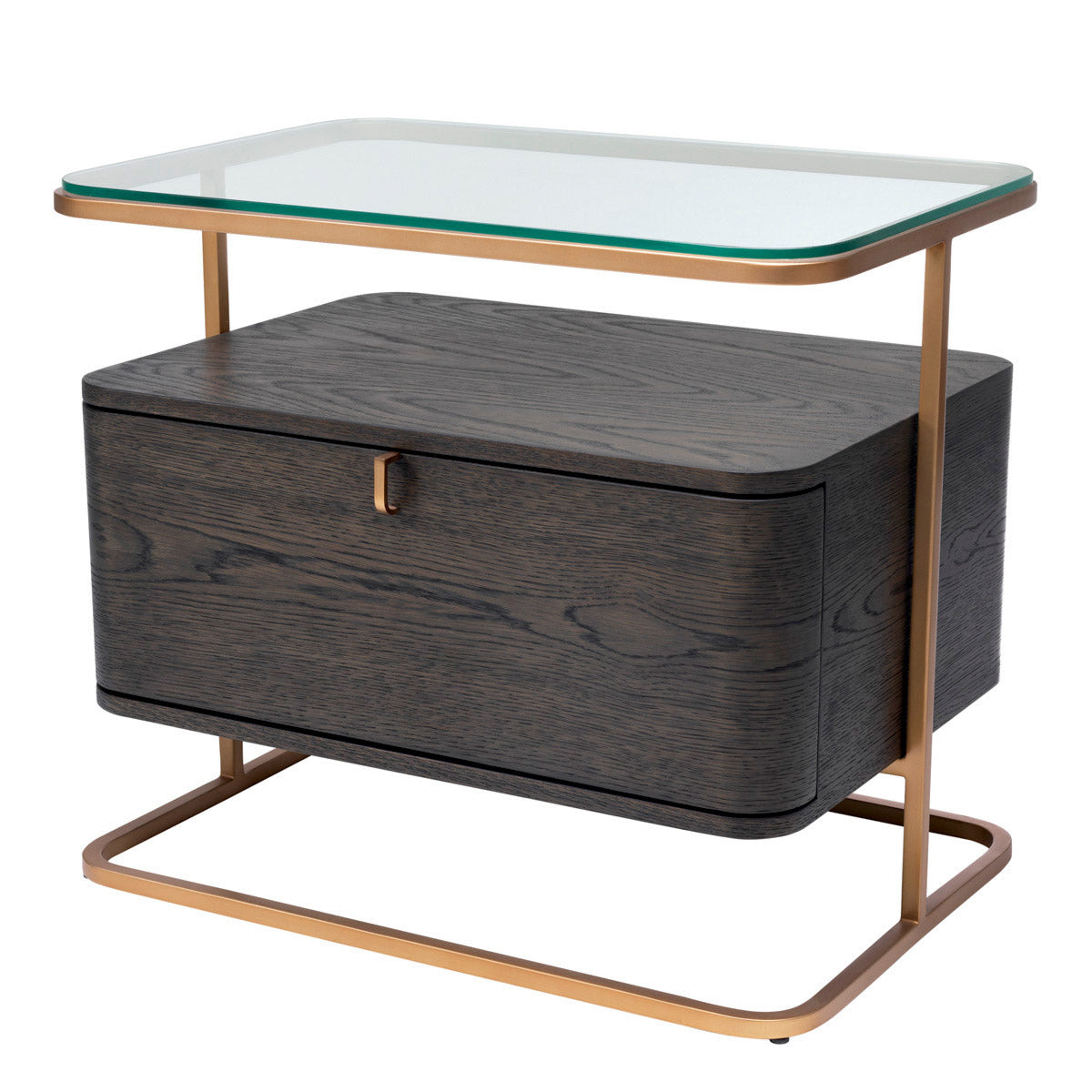 Eichholtz Nightstand Augusto With its seductive curves and vintage look, the 1-drawer Augusto Nightstand is a must-have in