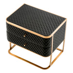 Eichholtz Nightstand Monfort with brushed brass finish. Nightstand Monfort Crafted by Eichholtz this nightstand pairs refined design with