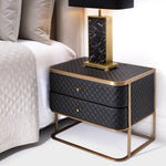 Eichholtz Nightstand Monfort design with elevated materials for a statement in any luxury interior. Dimensions W 25.5" D