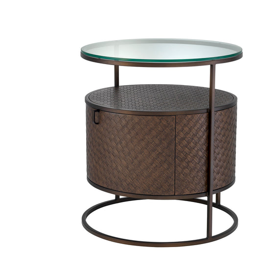 Eichholtz Nightstand Napa Valley Pairing Bauhaus style with a Mid-Century Modern look, the tapered Napa Valley Nightstand showcases a