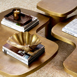 Eichholtz Object Amandine brass finish. The ocean inspires this graceful piece in a unique seashell shape cast from