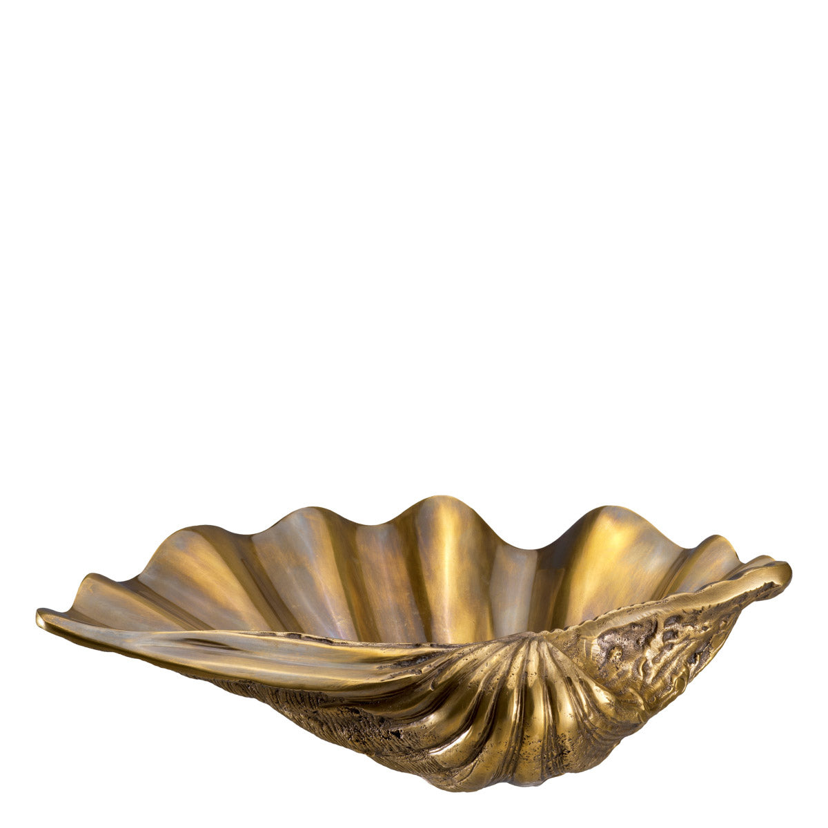 Eichholtz Object Amandine solid brass. This unique design can be used as a bowl for trinkets or placed