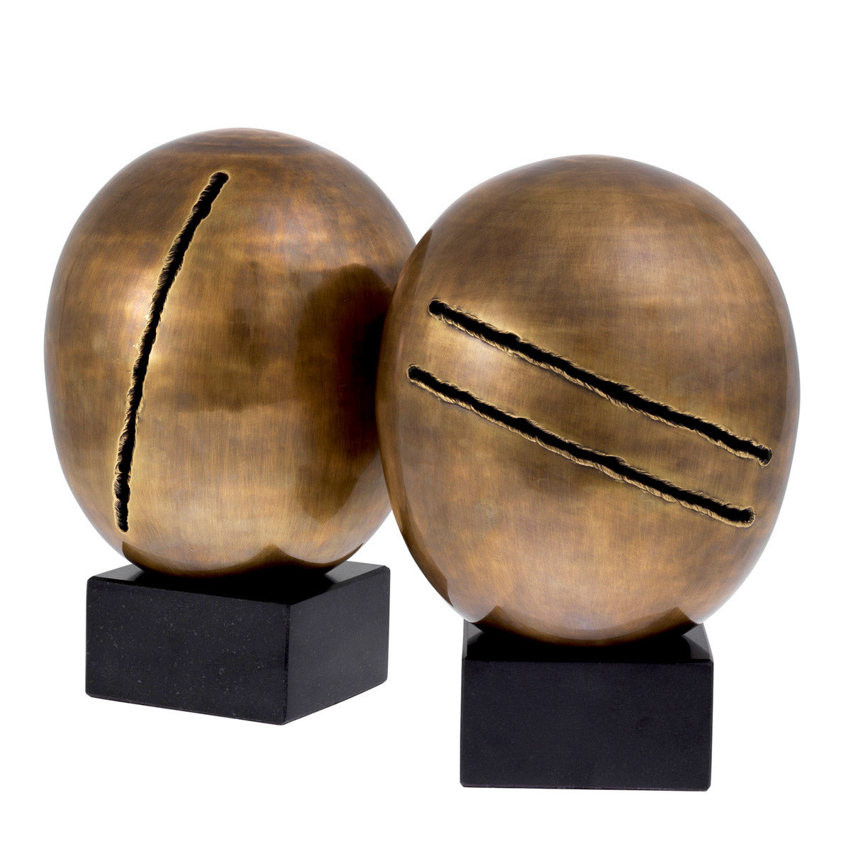 Eichholtz Object Artistic set of 2 The Artistic Object Set of 2 is a captivating duo that exudes timeless allure. Crafted