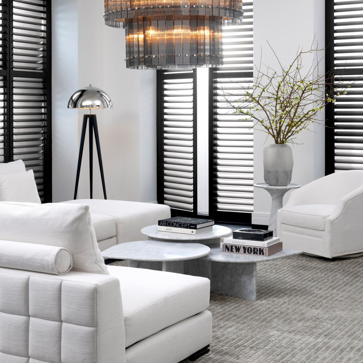 Eichholtz Object Conchiglia crafted from black marble and has the imprint of a petrified shell. It is sure