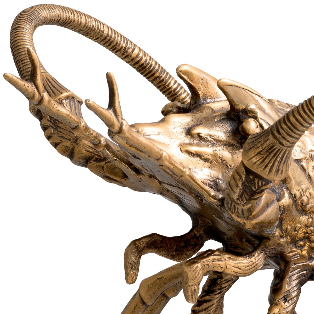 Eichholtz Object Lobster any luxury interior. Dimensions W 9.0" D 9.5" H 7.0" Expertly made for enduring style