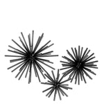 Eichholtz Object Meteor set of 3 This striking Set of 3 Meteor Objects with bronze finish takes style cues from the