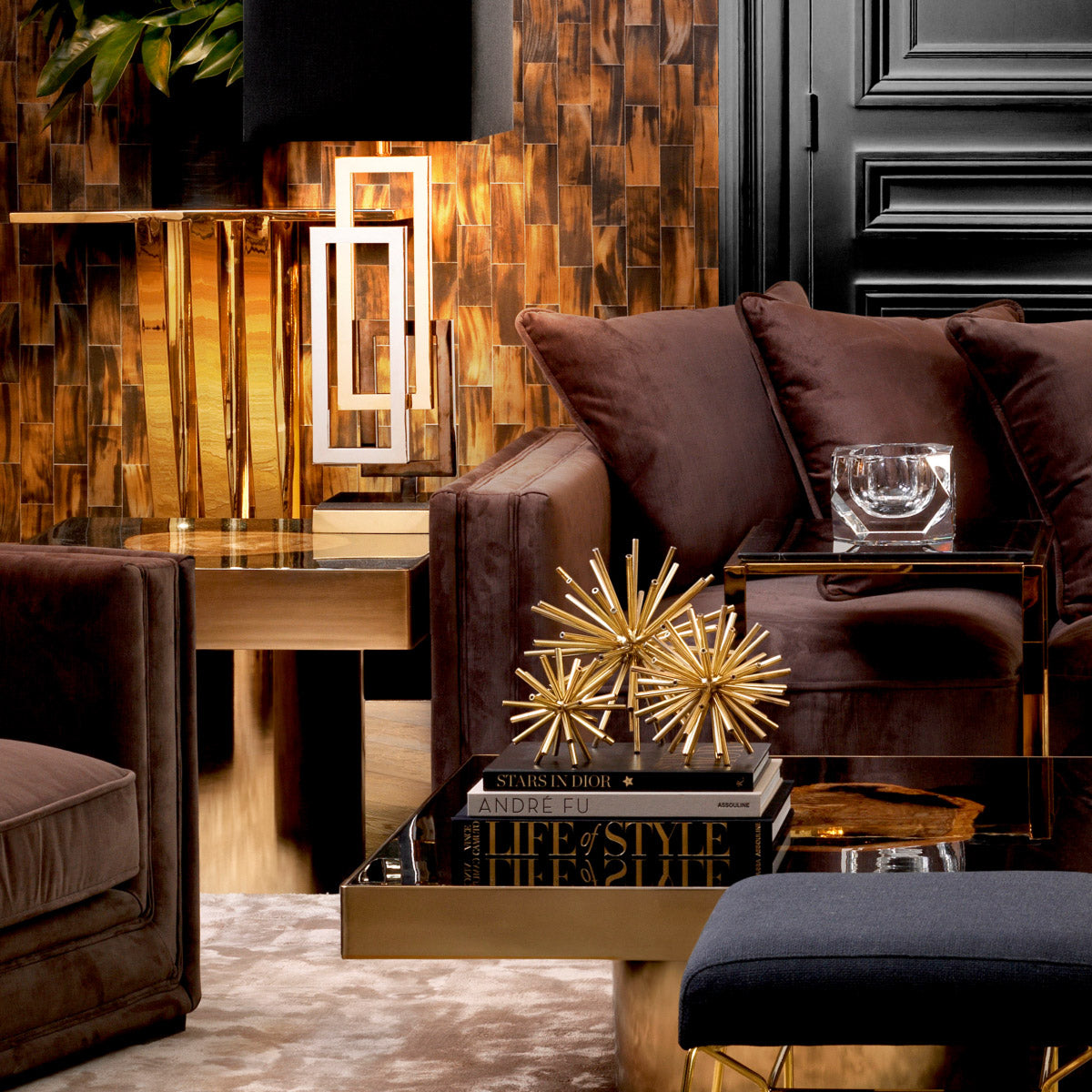 Eichholtz Object Meteor set of 3 Soviet Union's Sputnik satellite, that inspired an era of design icons such as the Sputnik