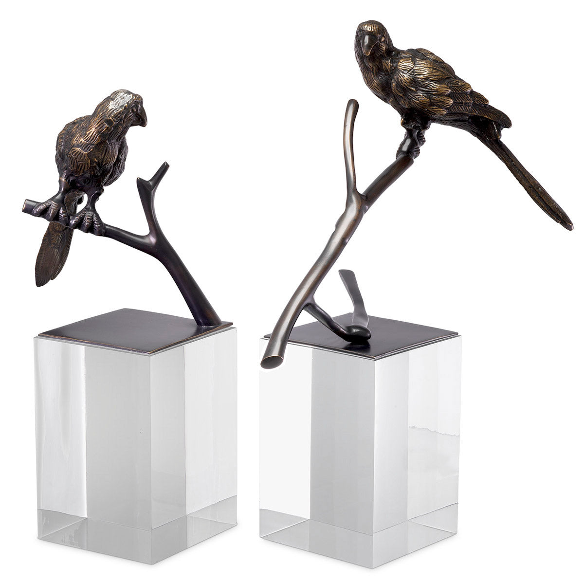 Eichholtz Object Morgana set of 2 This 2-piece set of Morgana Objects will bring sophisticated style to your space. Each bird