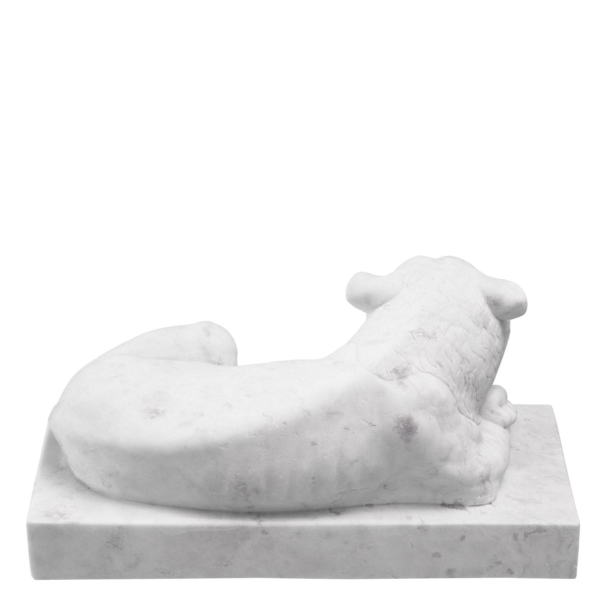 Eichholtz Object Reclining lion Allow this sculpture to grace your space with its powerful presence, a reminder of the