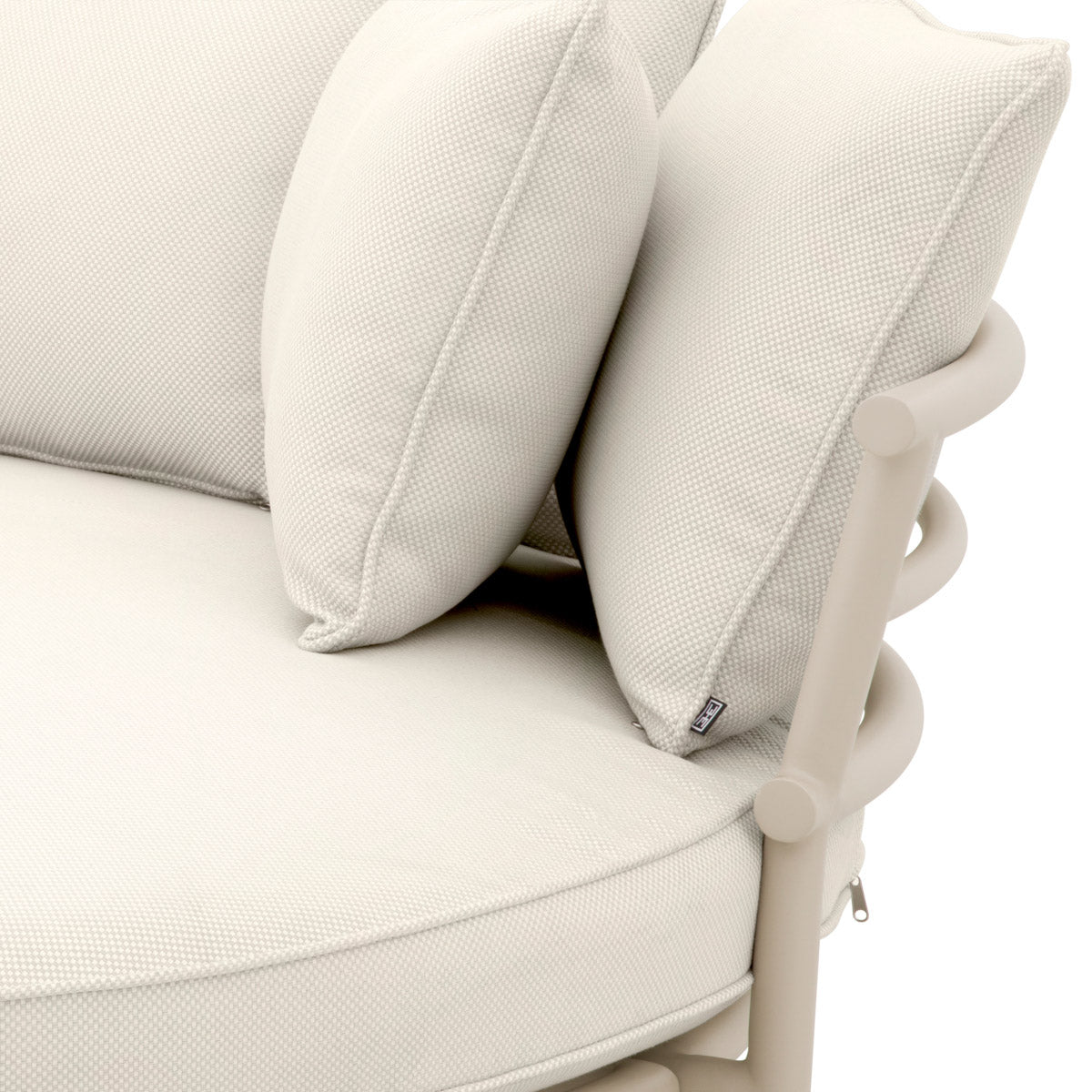 Eichholtz Outdoor Bed Laguno design with elevated materials for a statement in any luxury interior. Dimensions W 82.5" D