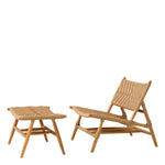 Eichholtz Outdoor Chair and Foot Stool Laroc The polyethylene seats and backrests offer exceptional durability, weather resistance, stren...