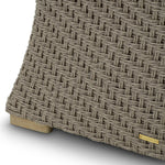 Eichholtz Outdoor Chair Bryson Outdoor Chair. Featuring luxurious faux woven rattan in a sophisticated grey hue, this piece elegantly