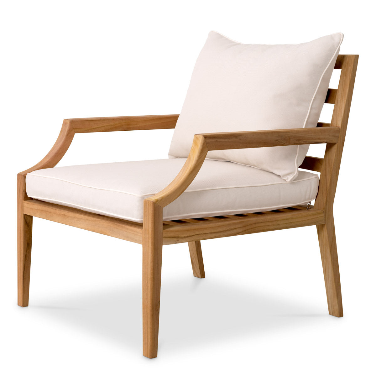 Eichholtz Outdoor Chair Hera create fluid lines and a minimalist style. Create a truly organic impression with this stunning