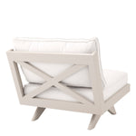 Eichholtz Outdoor Chair Lomax outdoor chair radiates a breezy and laid back feel. It has a sand coloured powdercoated